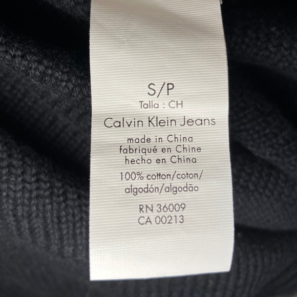 Calvin Klein Black Sweater - Picture 4 of 5